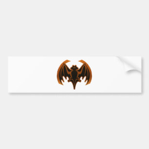Bat Brown The MUSEUM Zazzle Gifts Bumper Sticker