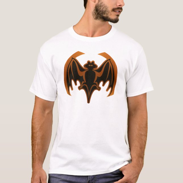 Bat Brown The MUSEUM Zazzle Gifts T-Shirt (Front)