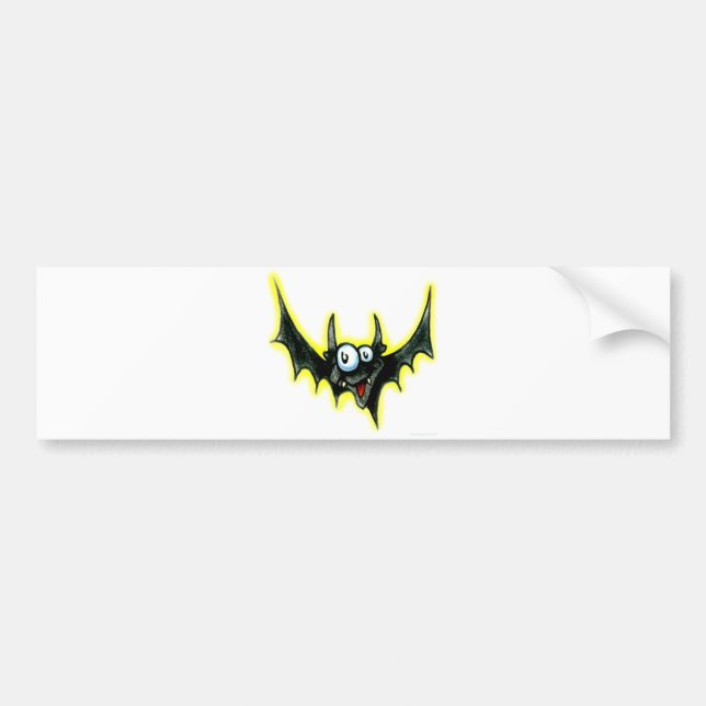 Bat Bumper Sticker (Front)