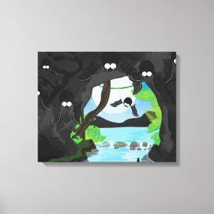 Bat Cave Canvas Print