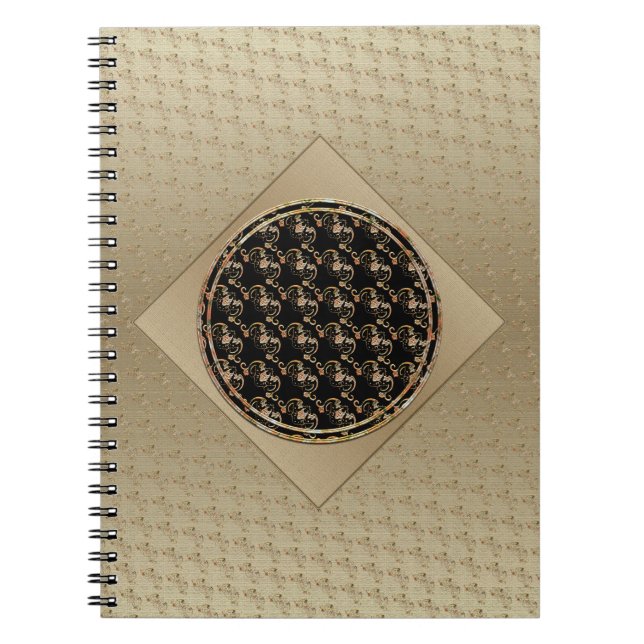 Bat Chinese Symbol Notebook (Front)