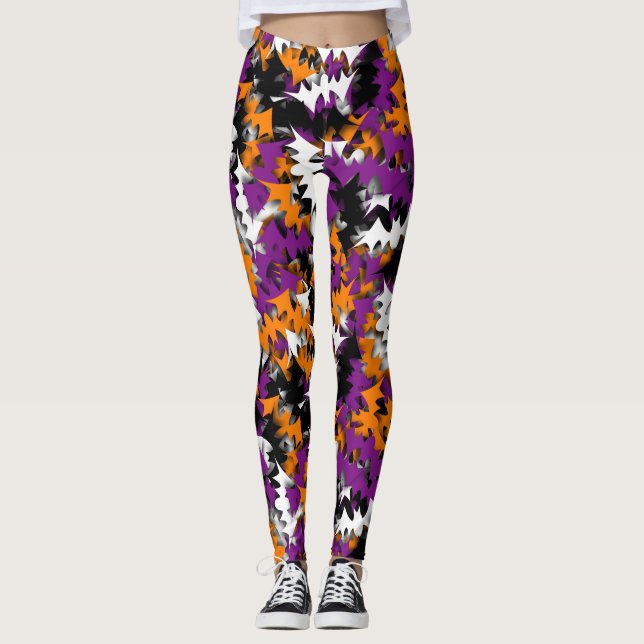Bat Confetti Leggings - Multi (Front)