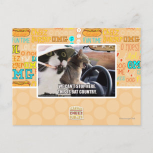 Bat country postcard