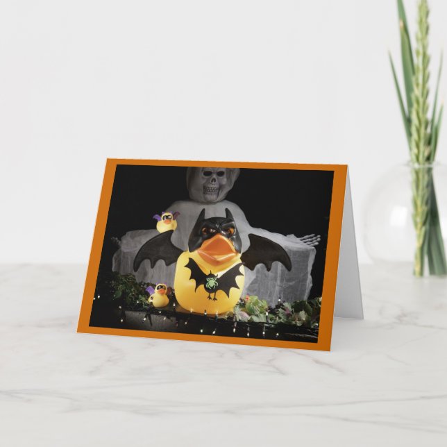 Bat Duckies Protect and Defend Card (Front)