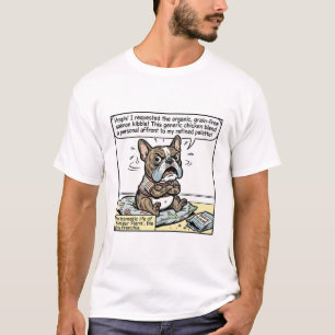 Bat-Eared Charmer: Funny French Bulldog Cartoonoo T-Shirt