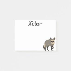 Bat-eared Fox Post-it Notes