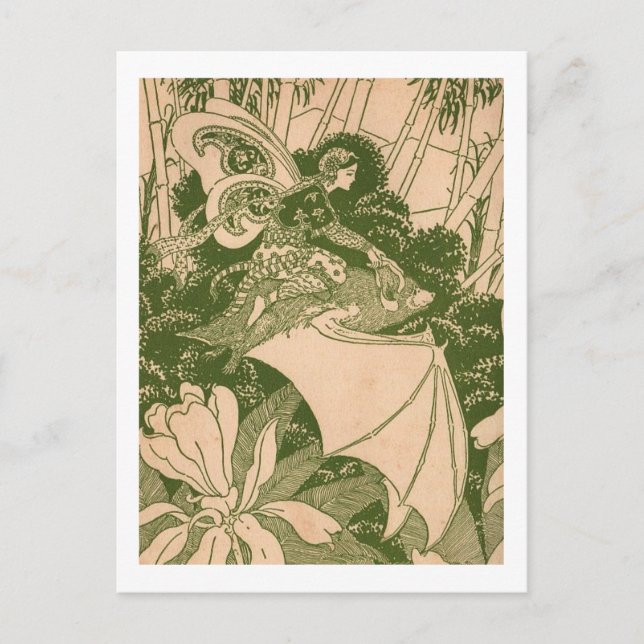 Bat Fairy Postcard (Front)