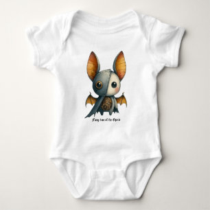 Bat – Fang-tom of the Opera Custom Baby Bodysuit