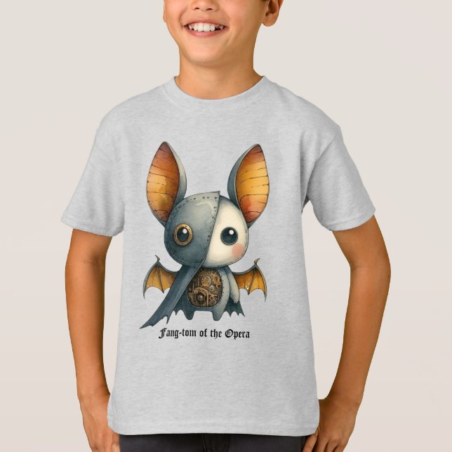 Bat – Fang-tom of the Opera Custom T-Shirt (Front)