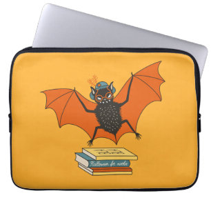 Bat Granny Book Lover Laptop Sleeve
