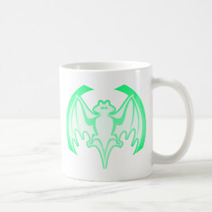 Bat Green Inv The MUSEUM Zazzle Gifts Coffee Mug