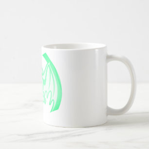 Bat Green Inv The MUSEUM Zazzle Gifts Coffee Mug