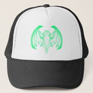 Bat Green Inv The MUSEUM Zazzle Gifts Trucker Hat