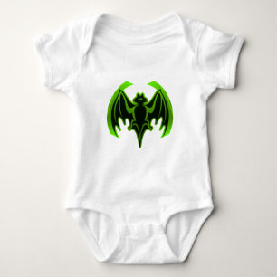 Bat Green MUSEUM Zazzle Gifts Baby Bodysuit