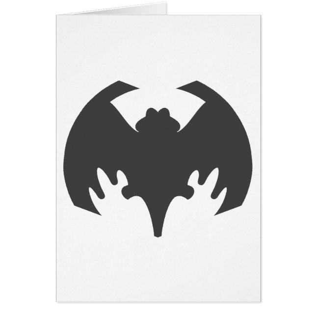 Bat Grey The MUSEUM Zazzle Gifts (Front)