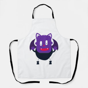 Bat halloween         apron