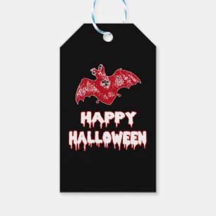 Bat Halloween Bat Costumes Gift Tags