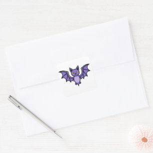Bat - Halloween creature Square Sticker