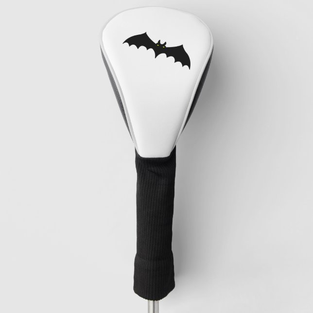 Bat halloween        golf head cover (Front)