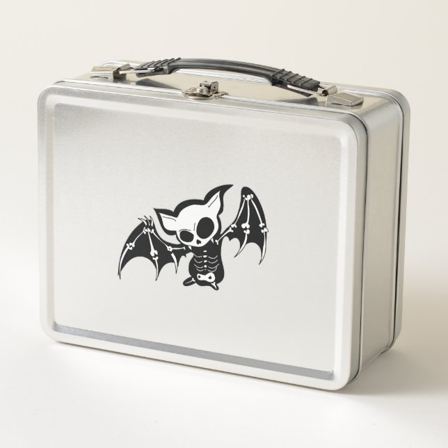 Bat Halloween           Metal Lunch Box (Front)