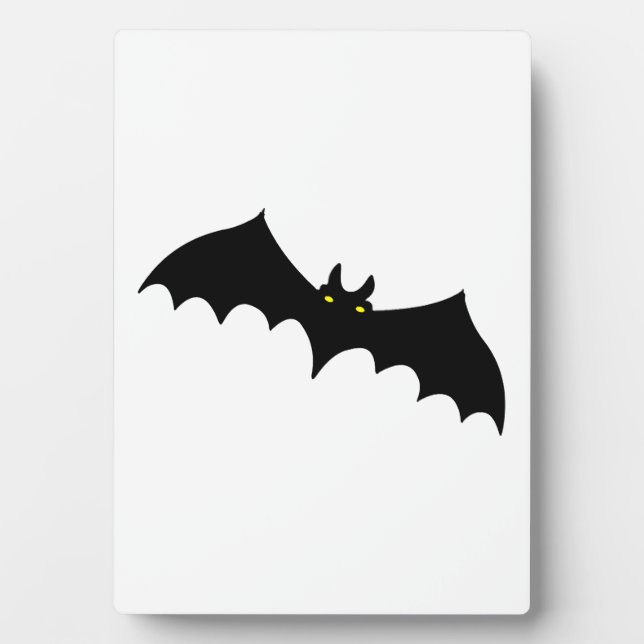 Bat halloween        plaque (Front)