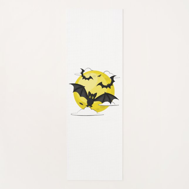 Bat Halloween     Yoga Mat (Front)