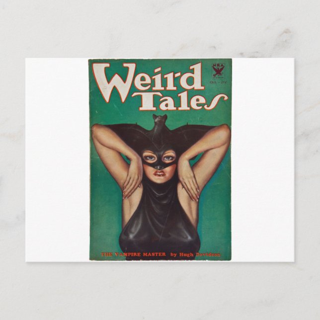 Bat Head Postcard (Front)