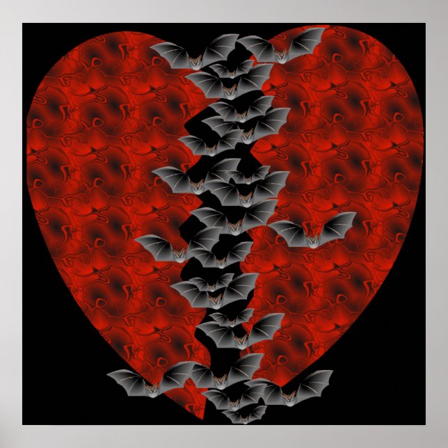 Bat Heart Poster (Front)