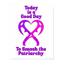 Bat’leth Heart - Smash the Patriarchy