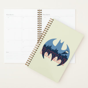 Bat Logo With Gotham & Bat Signal Planner
