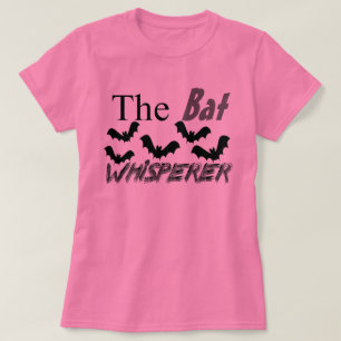 Bat Lovers The Bat Whisperer Pink T-Shirt