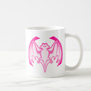 Bat Magenta Inv The MUSEUM Zazzle Gifts Coffee Mug