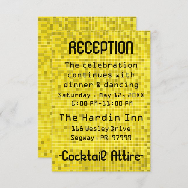 Bat Mitzvah Bar Mitzvah Game On Enclosure Card (Front/Back)