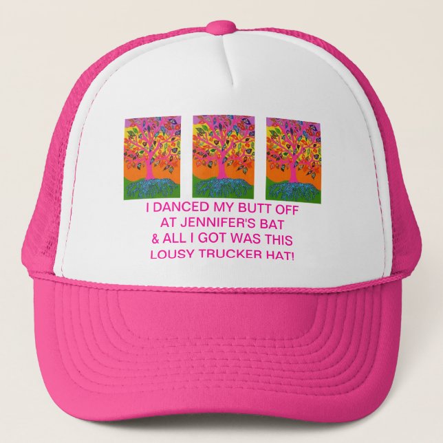 Bat Mitzvah 'Lousy Trucker Hat GiveAway' (Front)