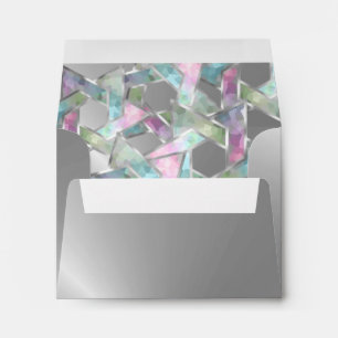 Bat Mitzvah Pastel Star of David on Any Colour Envelopes