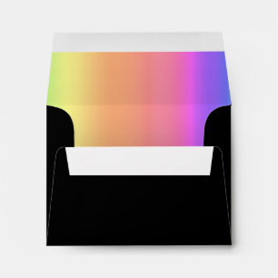 Bat Mitzvah Star of David Rainbow Envelopes