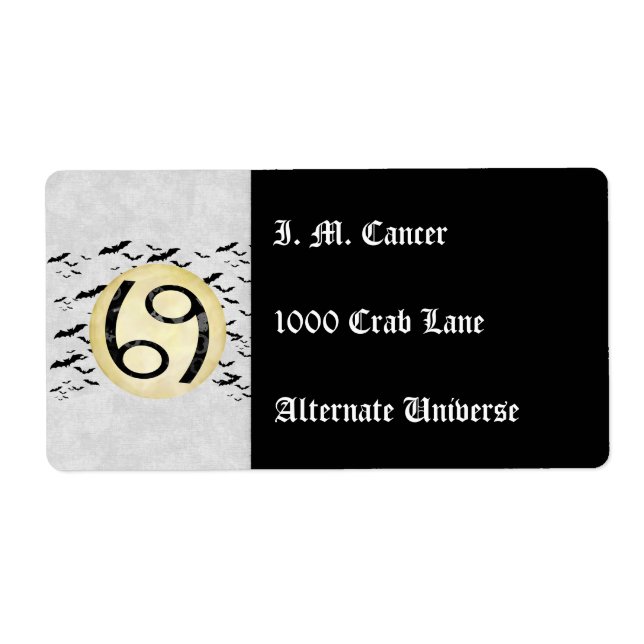 Bat Moon Cancer (Front)