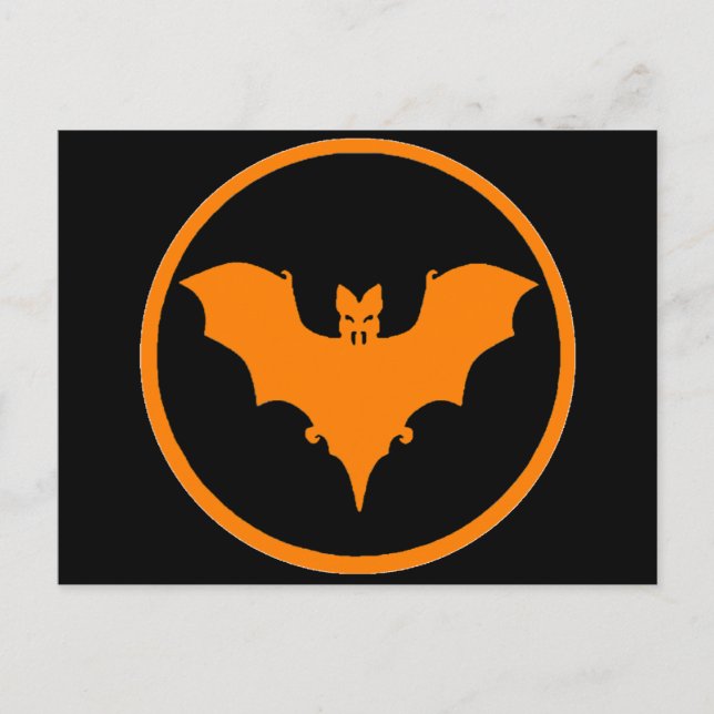 Bat Moon Postcard (Front)