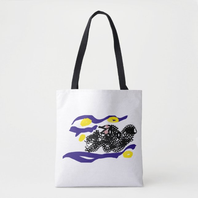 Bat night  tote bag (Front)