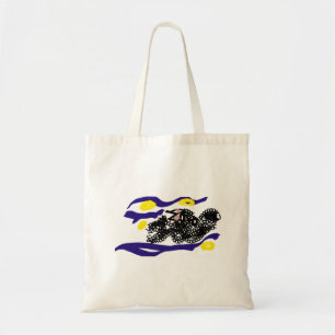 Bat night tote bag