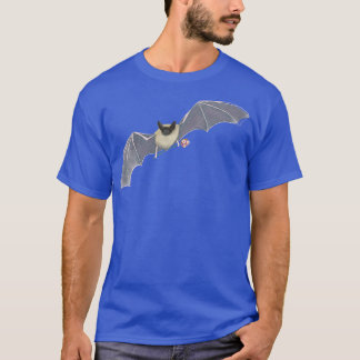 Bat rying Flowers T-Shirt