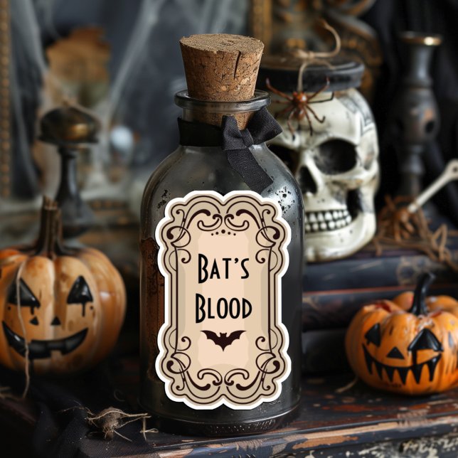 Bat’s Blood Apothecary Label (Creator Uploaded)