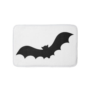 Bat Silhouette Bath Mat
