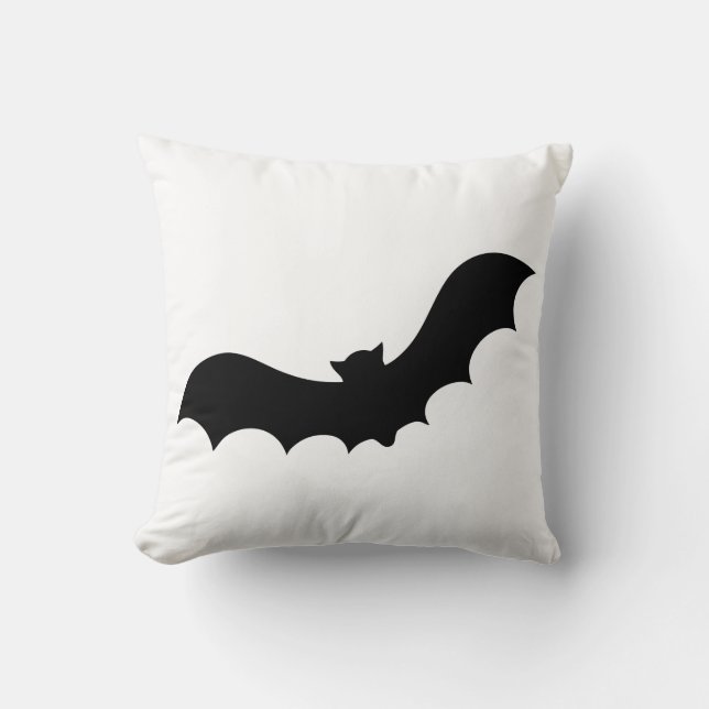 Bat Silhouette Cushion (Front)