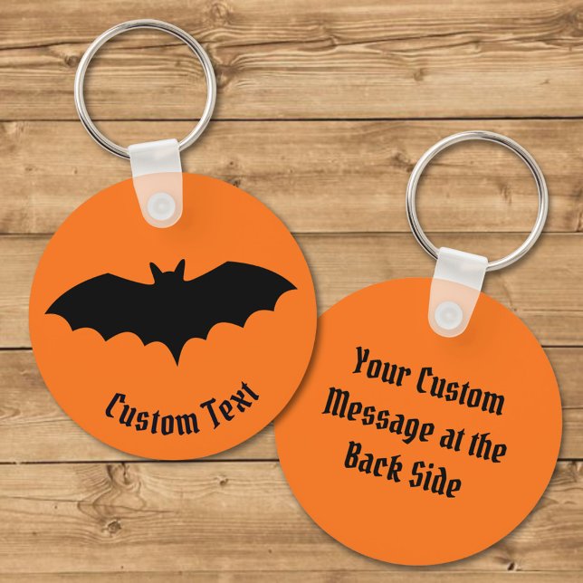 Bat Silhouette Keychain (Creator Uploaded)