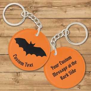 Bat Silhouette Keychain