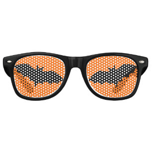 Bat Silhouette Retro Sunglasses