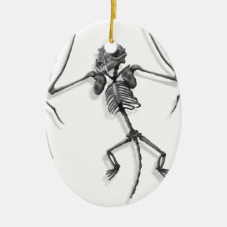 Bat skeleton ceramic tree decoration