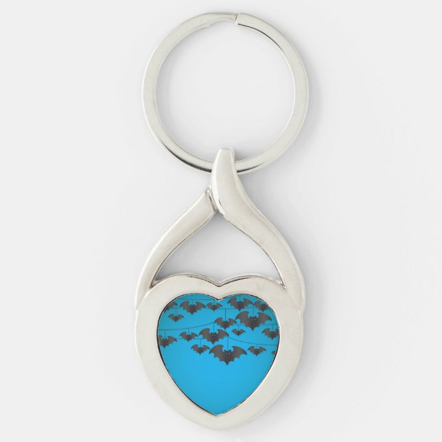 Bat string key ring (Front)