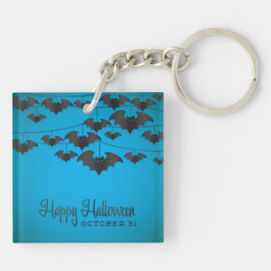 Bat string key ring